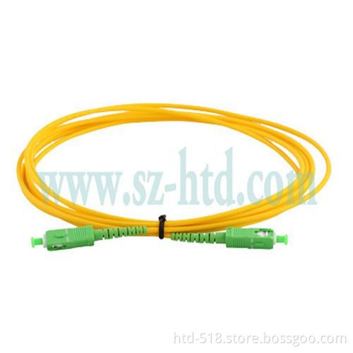 SC/APC-SC/APC SM Simplex Fiber Optic Patch Cord